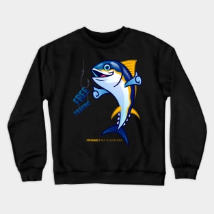 free piercing Crewneck Sweatshirt